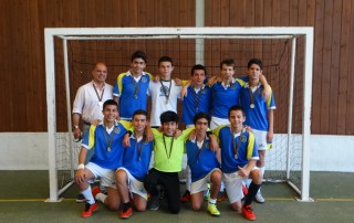 Campeões do Desporto Escolar Futsal Iniciados 2018/2019